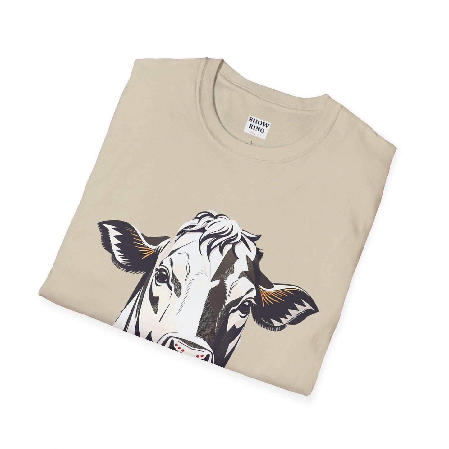 4-H and FFA Heifer Show Shirt - Unisex Softstyle T-Shirt for All Ages