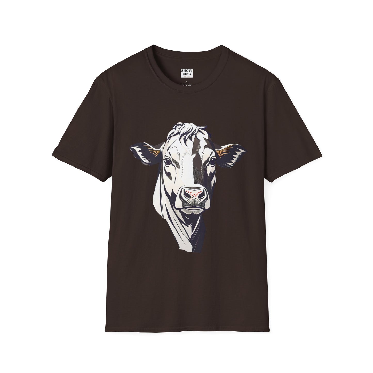 4-H and FFA Heifer Show Shirt - Unisex Softstyle T-Shirt for All Ages