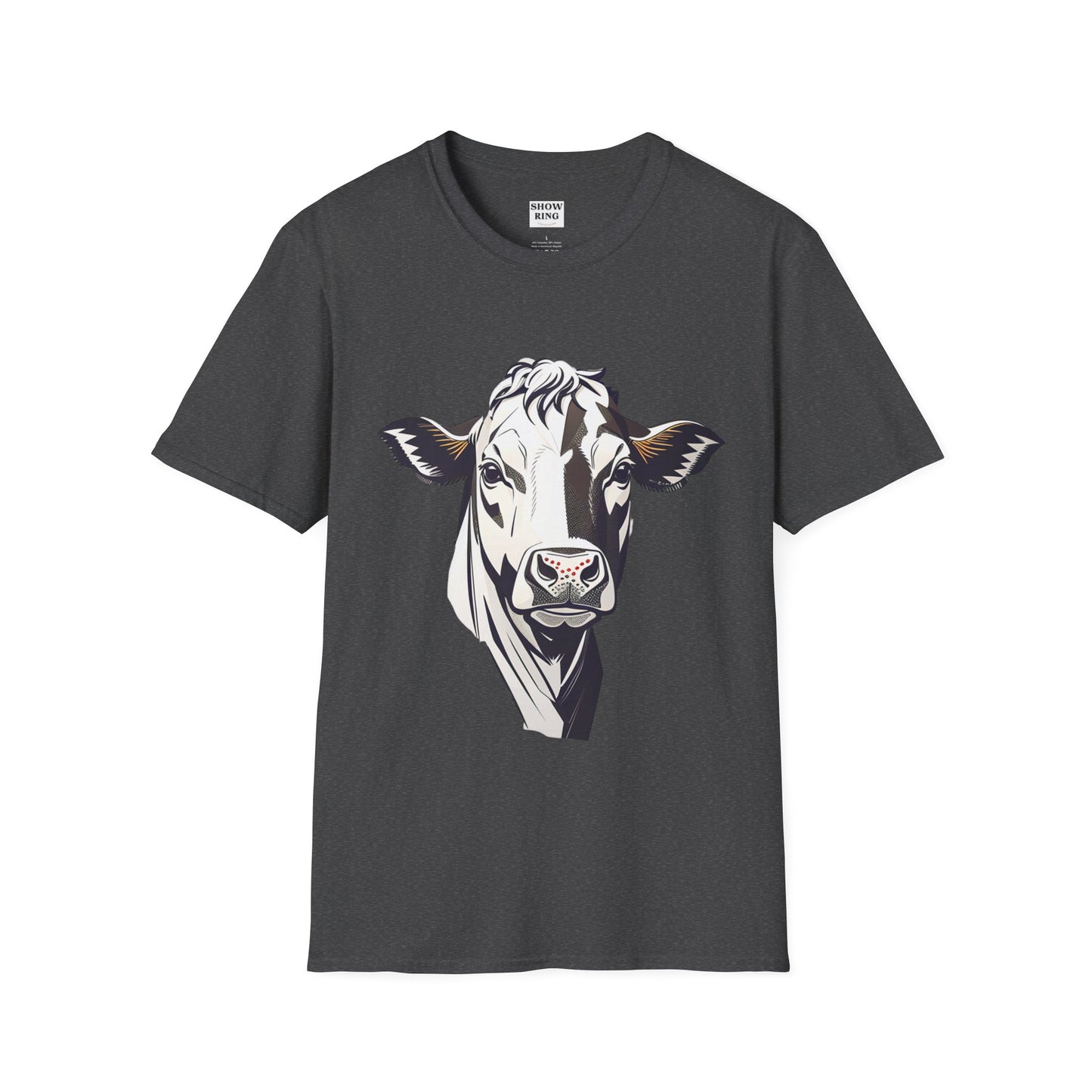 4-H and FFA Heifer Show Shirt - Unisex Softstyle T-Shirt for All Ages