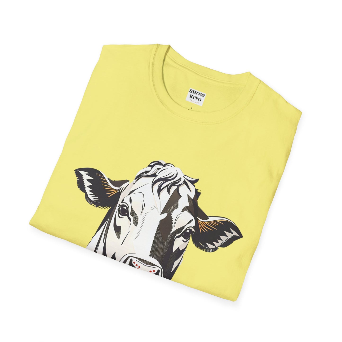 4-H and FFA Heifer Show Shirt - Unisex Softstyle T-Shirt for All Ages