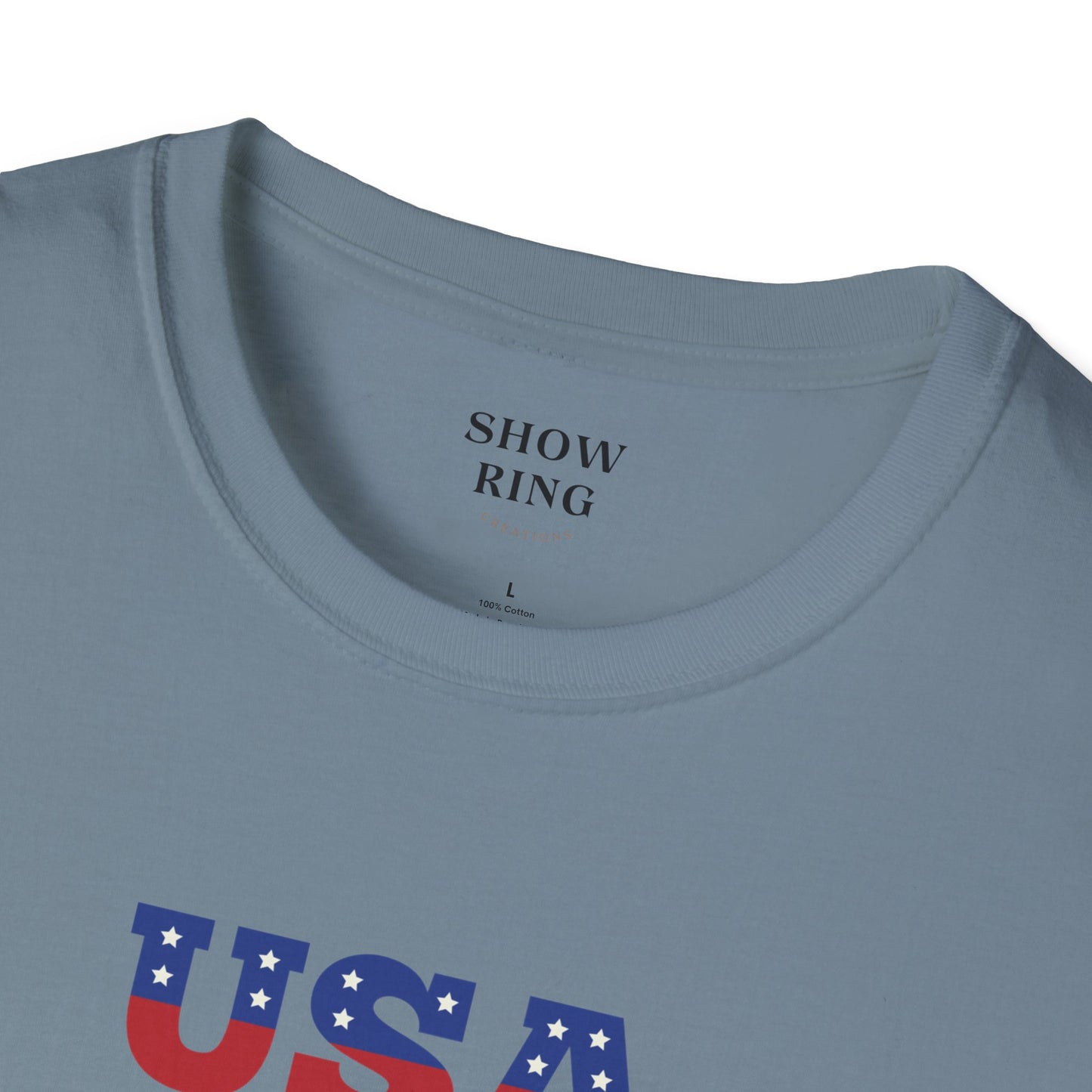 USA Land of the Free Because of the Brave T-Shirt, 4th of July Tee, Patriotic Unisex Shirt, Military Tribute Apparel, Independence Day Fashion