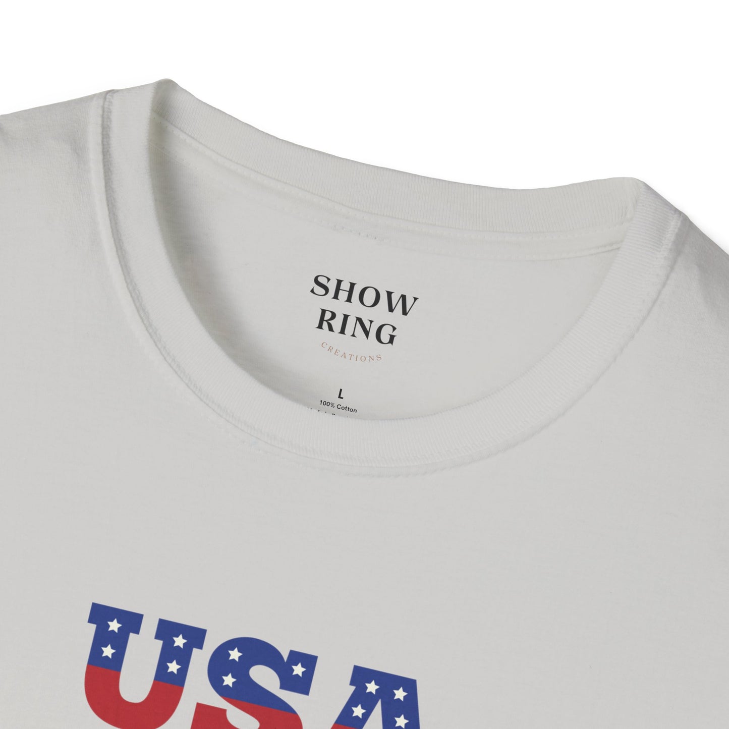 USA Land of the Free Because of the Brave T-Shirt, 4th of July Tee, Patriotic Unisex Shirt, Military Tribute Apparel, Independence Day Fashion