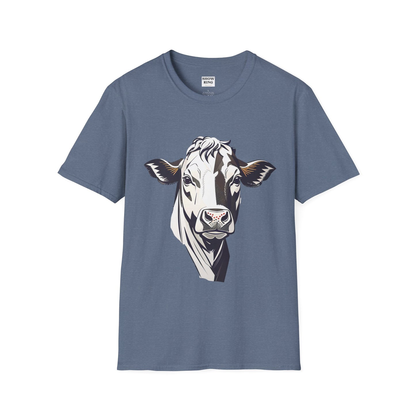 4-H and FFA Heifer Show Shirt - Unisex Softstyle T-Shirt for All Ages