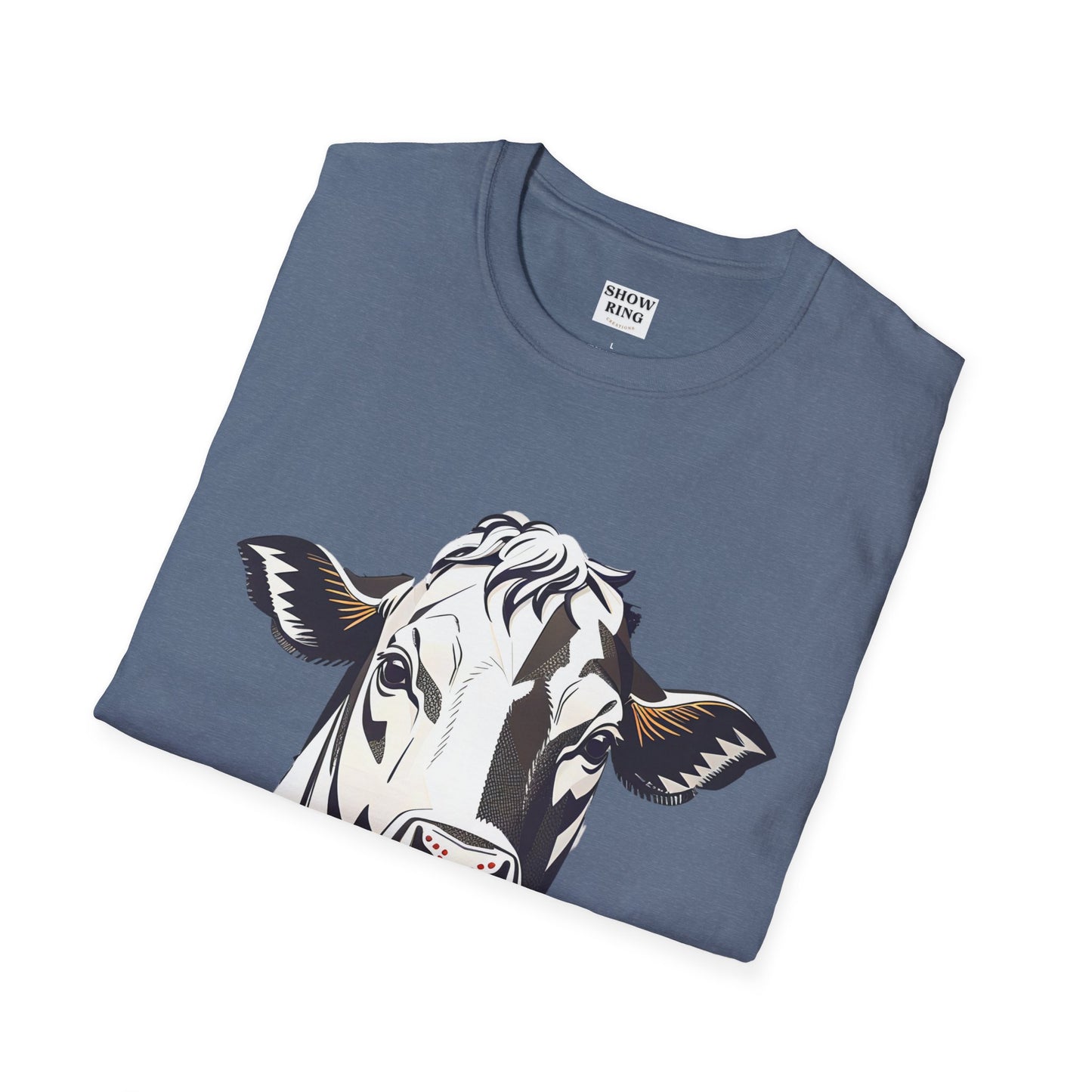 4-H and FFA Heifer Show Shirt - Unisex Softstyle T-Shirt for All Ages