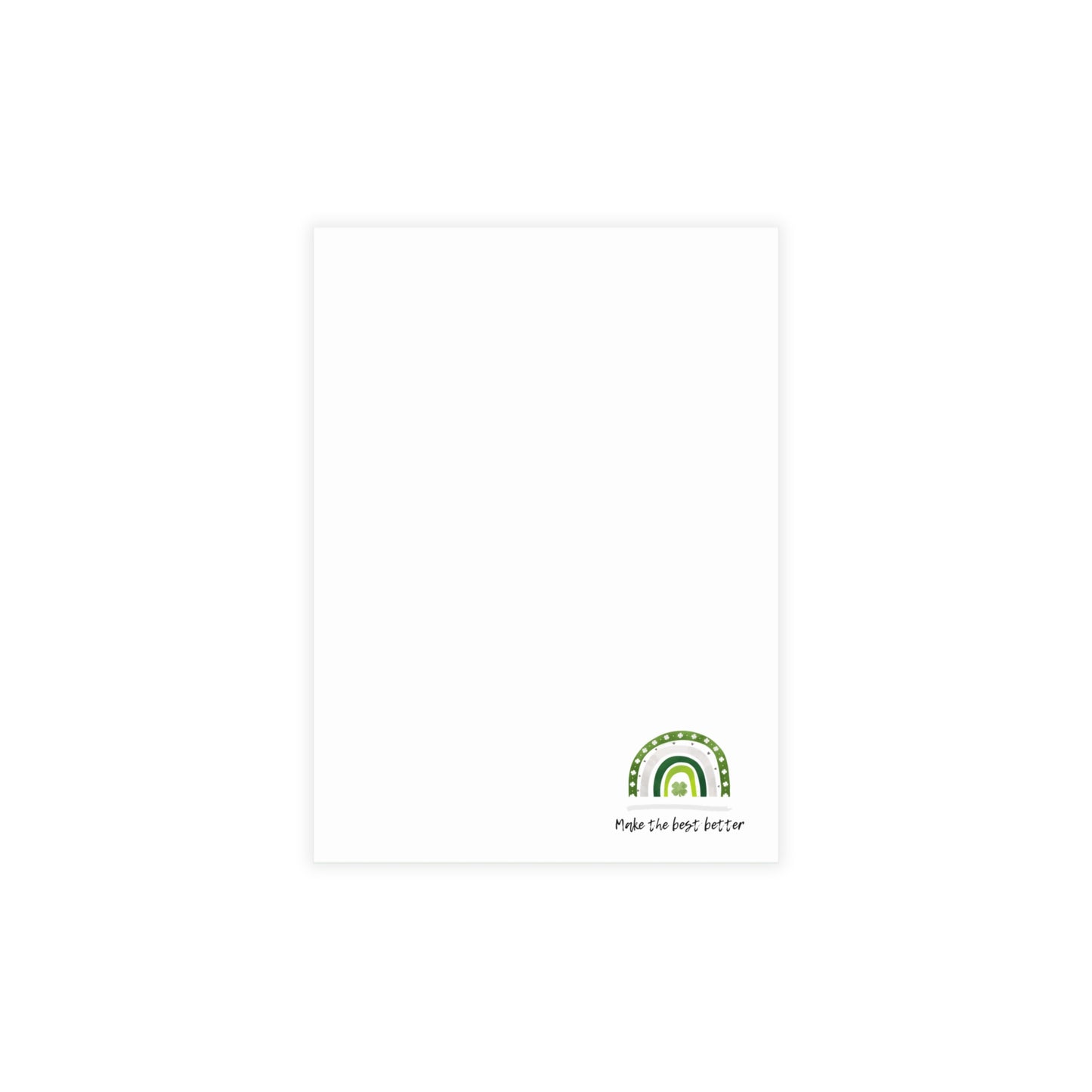 Vibrant 4-H Postcards - Perfect for Every Occasion - Featuring 4H Rainbow + Sporting The 'Make The Best Better' Motto