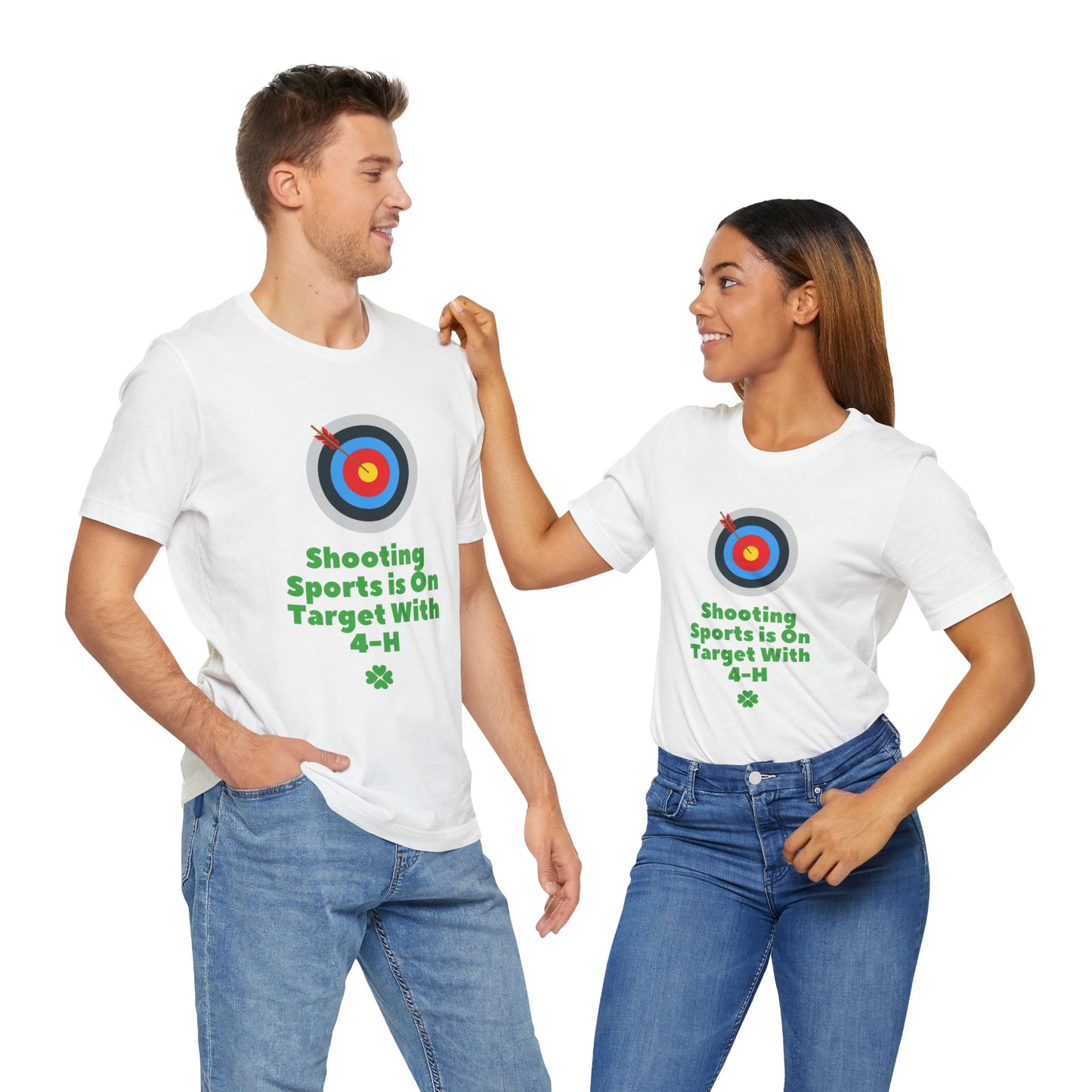 4-H Shooting Sports is On Target, Unisex Short Sleeve T-Shirt