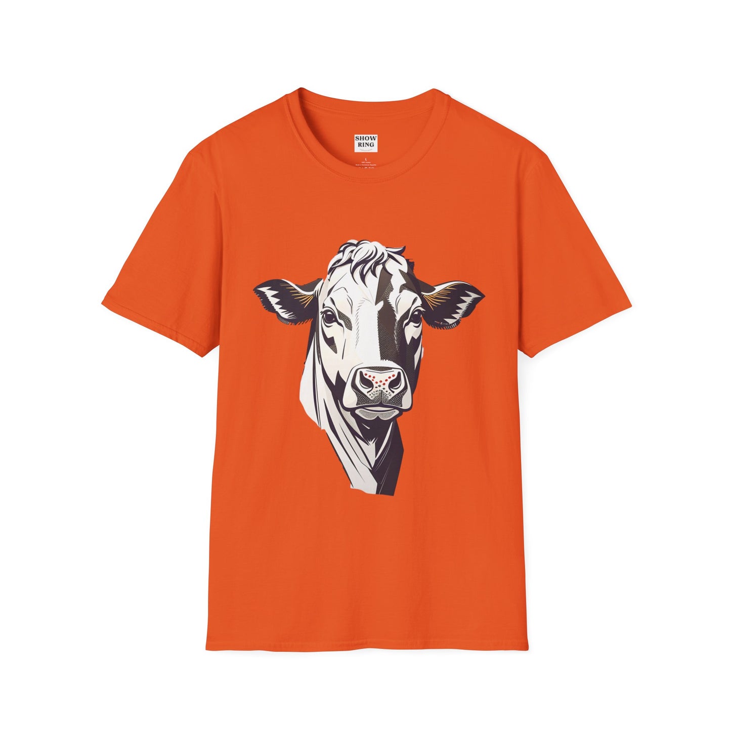 4-H and FFA Heifer Show Shirt - Unisex Softstyle T-Shirt for All Ages