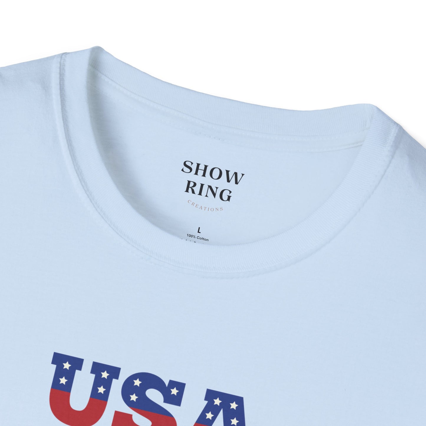 USA Land of the Free Because of the Brave T-Shirt, 4th of July Tee, Patriotic Unisex Shirt, Military Tribute Apparel, Independence Day Fashion