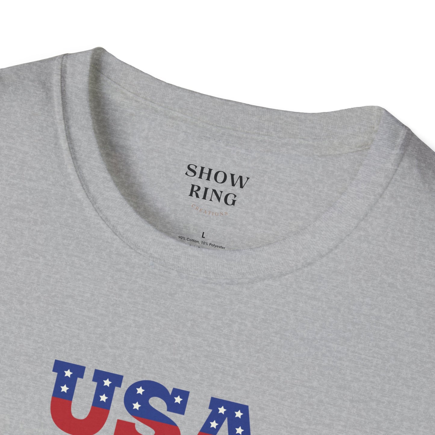 USA Land of the Free Because of the Brave T-Shirt, 4th of July Tee, Patriotic Unisex Shirt, Military Tribute Apparel, Independence Day Fashion