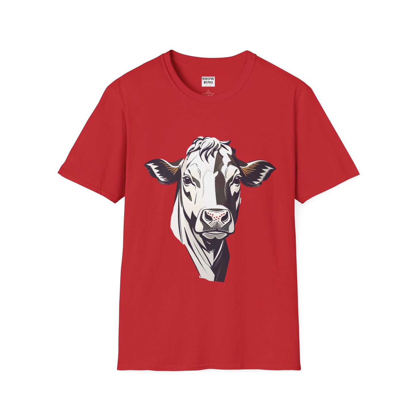 4-H and FFA Heifer Show Shirt - Unisex Softstyle T-Shirt for All Ages