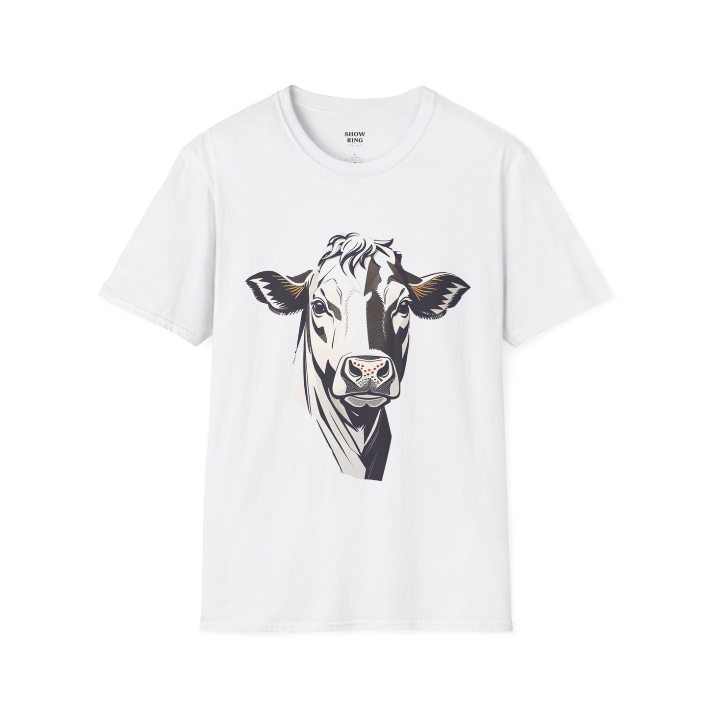 4-H and FFA Heifer Show Shirt - Unisex Softstyle T-Shirt for All Ages
