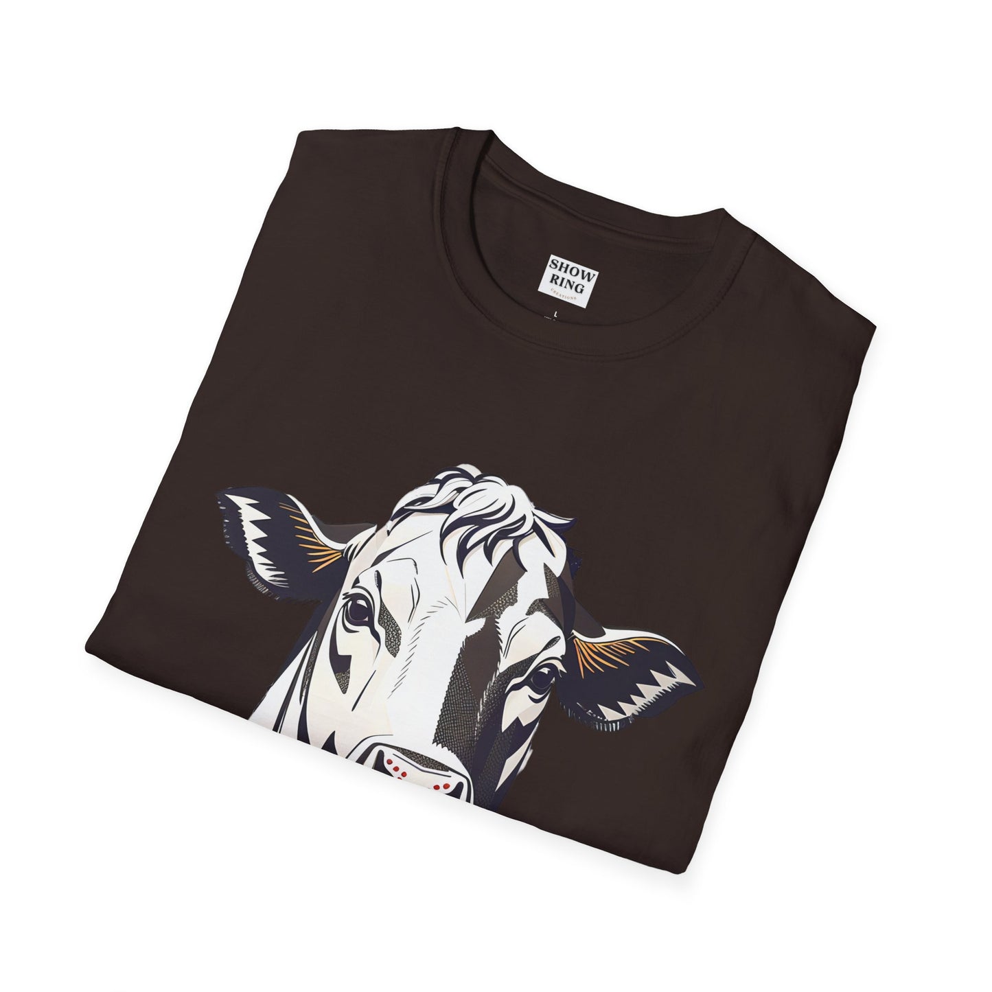 4-H and FFA Heifer Show Shirt - Unisex Softstyle T-Shirt for All Ages