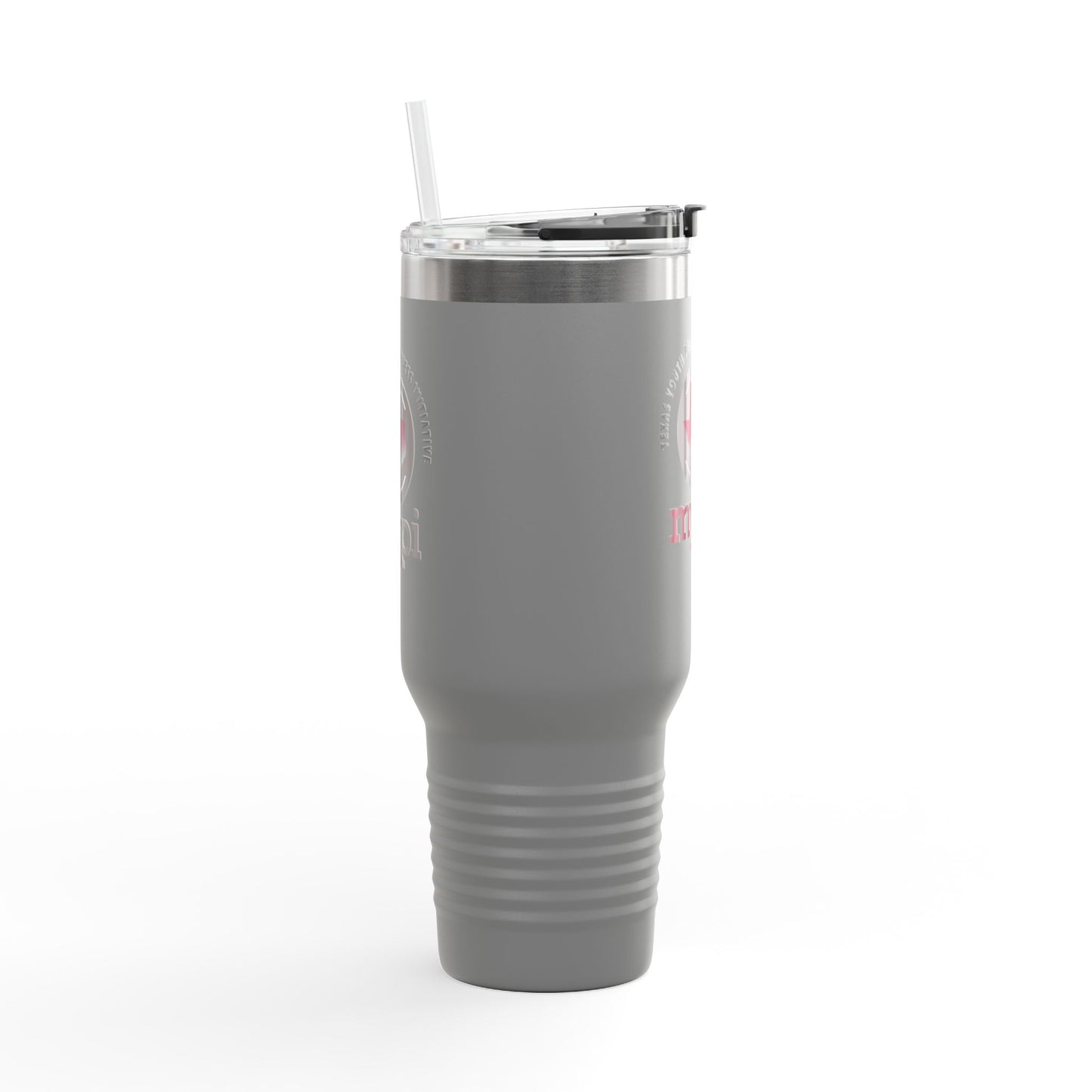 Texas Youth Preparedness Initiative - My PI: 40oz Insulated Travel Mug with Custom Design - For Coffee Lovers, Road Trips, Gifts