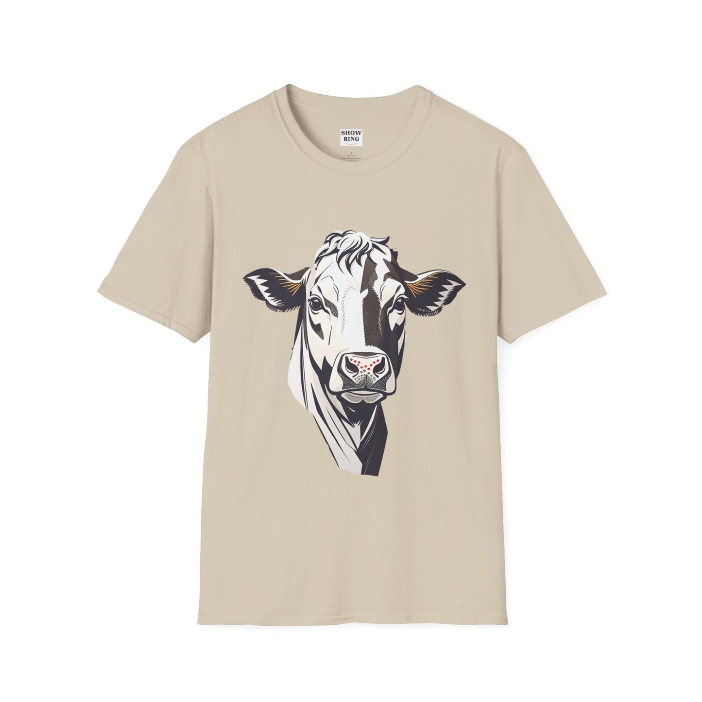4-H and FFA Heifer Show Shirt - Unisex Softstyle T-Shirt for All Ages