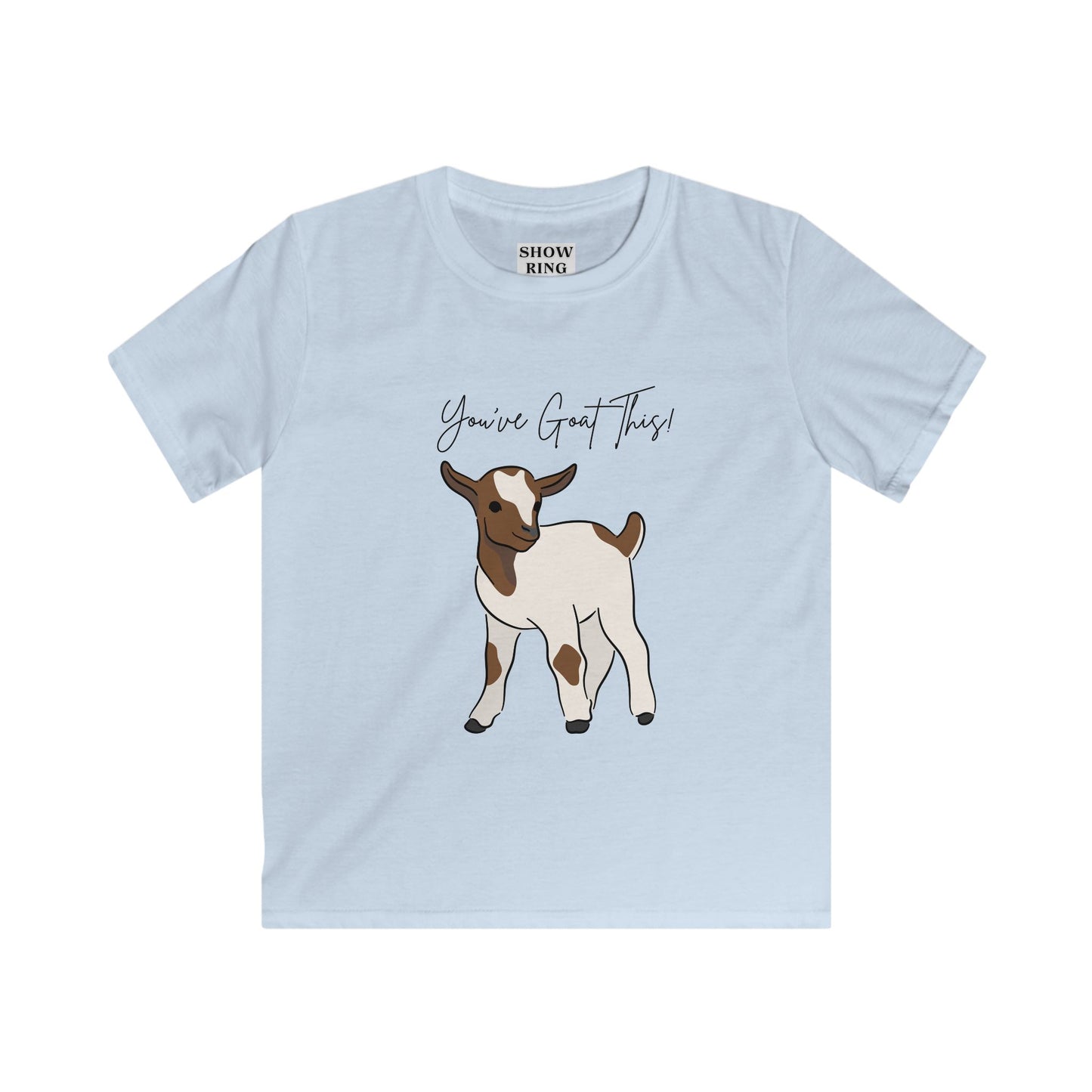KIDS SIZED: Cute Kids Goat Tee, Animal Lover Gift, Birthday Present, Farm Life Apparel, Fun Tees for Children, You've Goat This Phrase