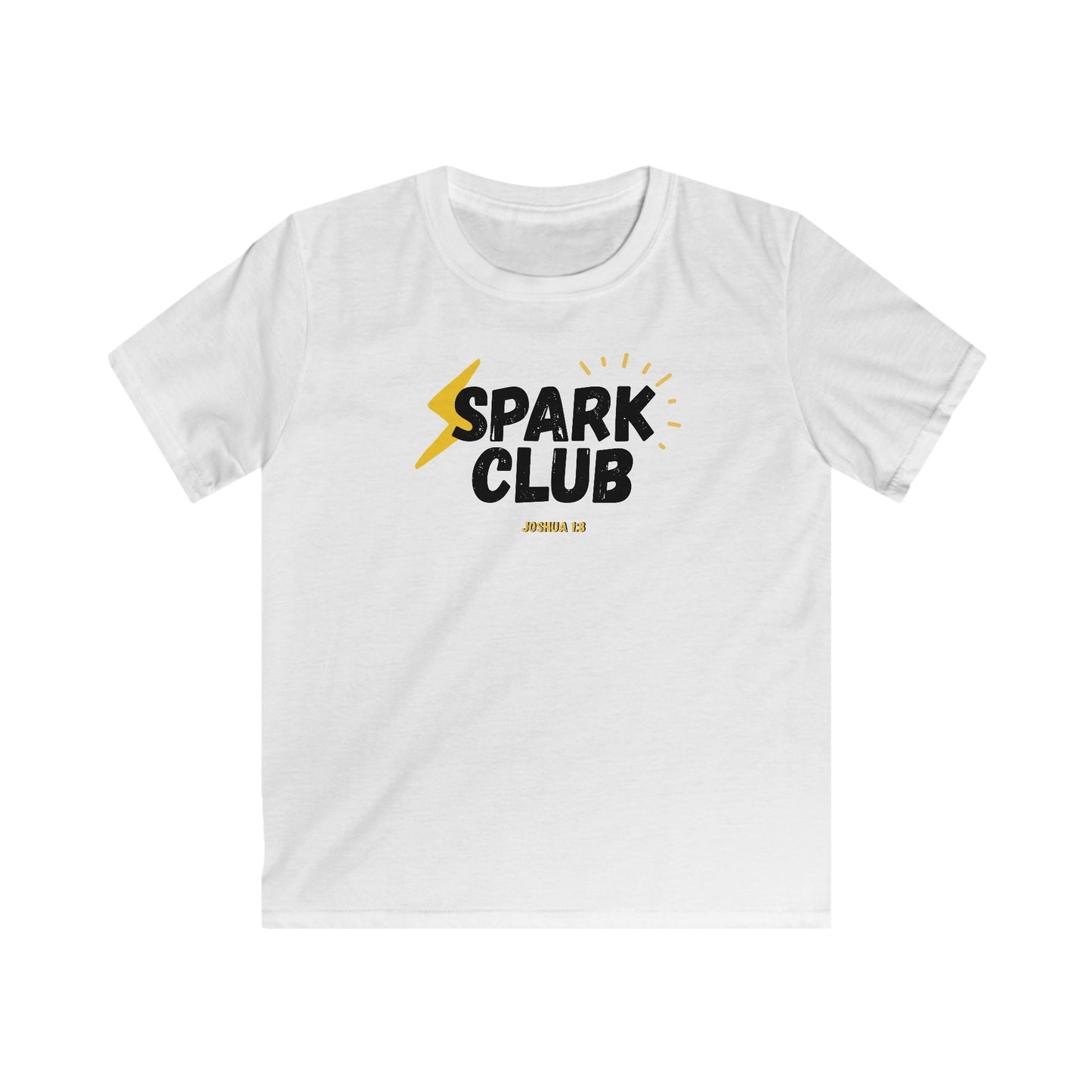 Spark Club KIDS Shirt – Fun Christian Apparel, Bible Study Youth Group Tee