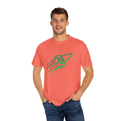 Adult, Rocket-Themed Unisex T-Shirt | From Stem to the Stars, 4-H Rocketry Shirt