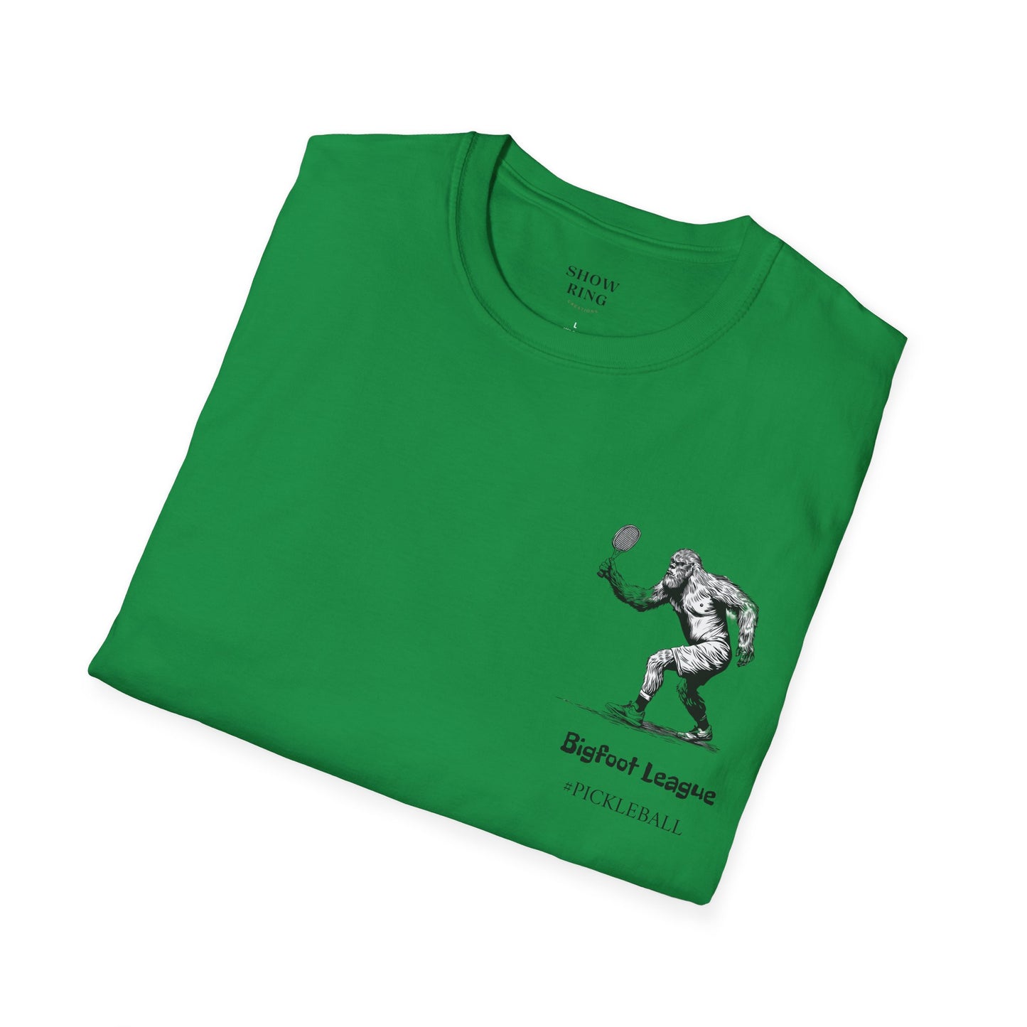 Pickleball Bigfoot League - Unisex Soft style T-Shirt for Men and Women