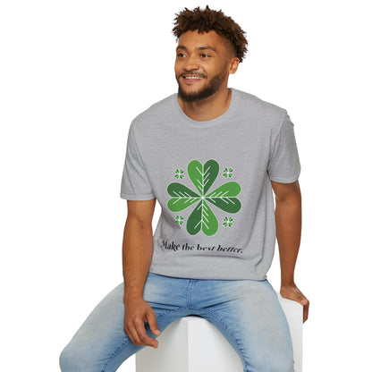 4-H Motto Tee - Unisex Soft style T-Shirt for Men and Women