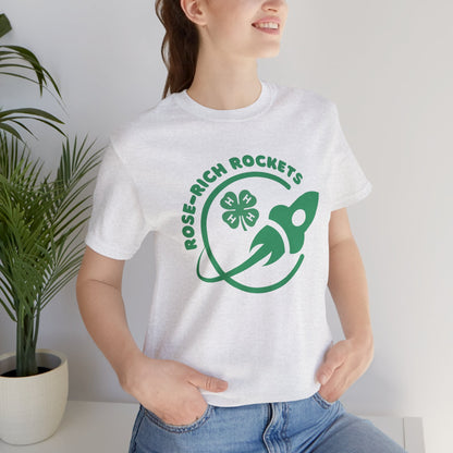 Adult Rose-Rich 4-H Rocketry Club Tee, Unisex T-Shirt