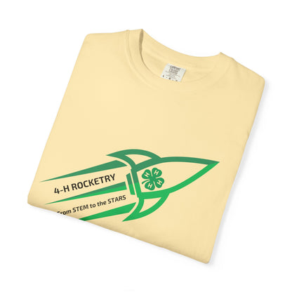 Adult, Rocket-Themed Unisex T-Shirt | From Stem to the Stars, 4-H Rocketry Shirt