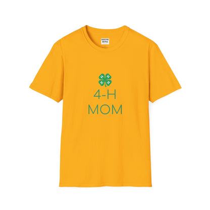 4-H Shirt for Moms and Mamas  - Unisex Softstyle T-Shirt