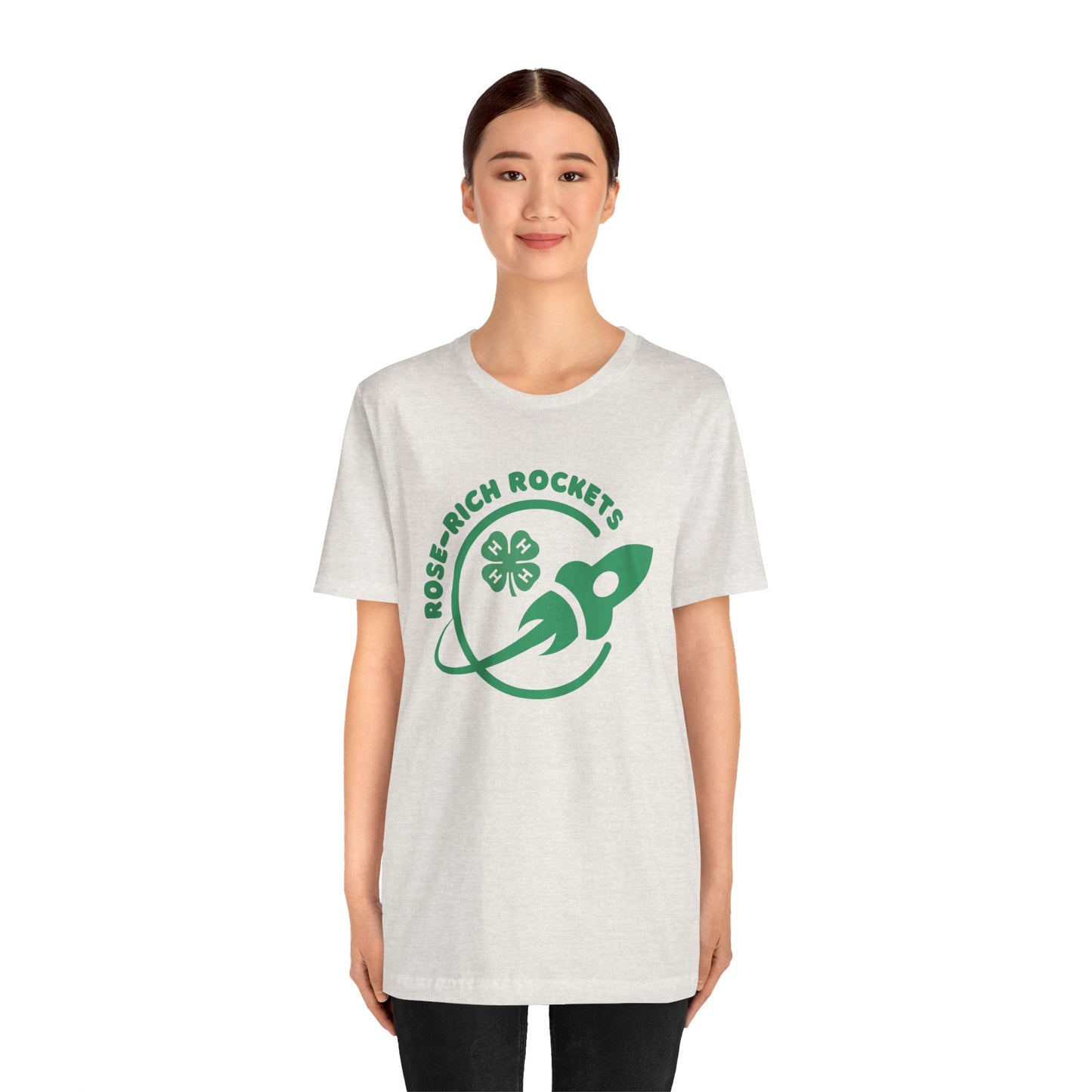 Adult Rose-Rich 4-H Rocketry Club Tee, Unisex T-Shirt