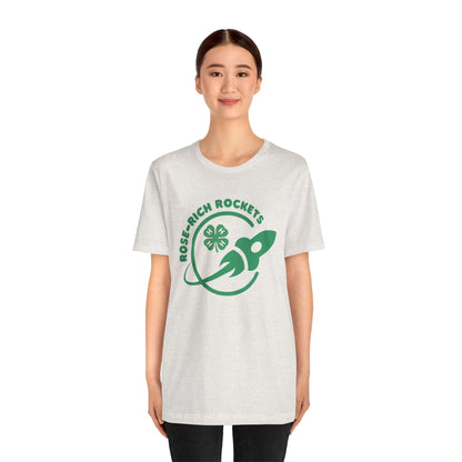 Adult Rose-Rich 4-H Rocketry Club Tee, Unisex T-Shirt