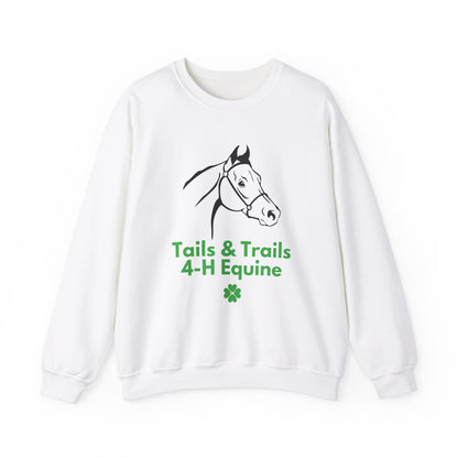 Unisex Crewneck Sweatshirt:  Tails & Trails 4-H Equine