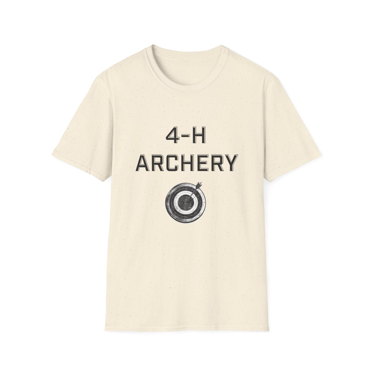 4-H Archery T-Shirt, Unisex Softstyle T-Shirt, For Men, Women, Kids, Archers, Coaches, and 4-H Volunteers