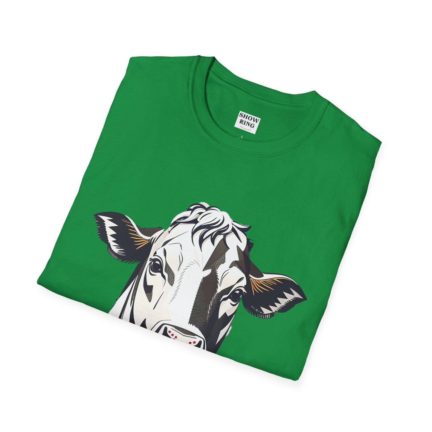 4-H and FFA Heifer Show Shirt - Unisex Softstyle T-Shirt for All Ages