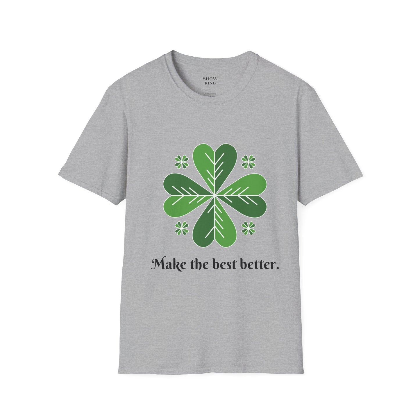 4-H Motto Tee - Unisex Soft style T-Shirt for Men and Women