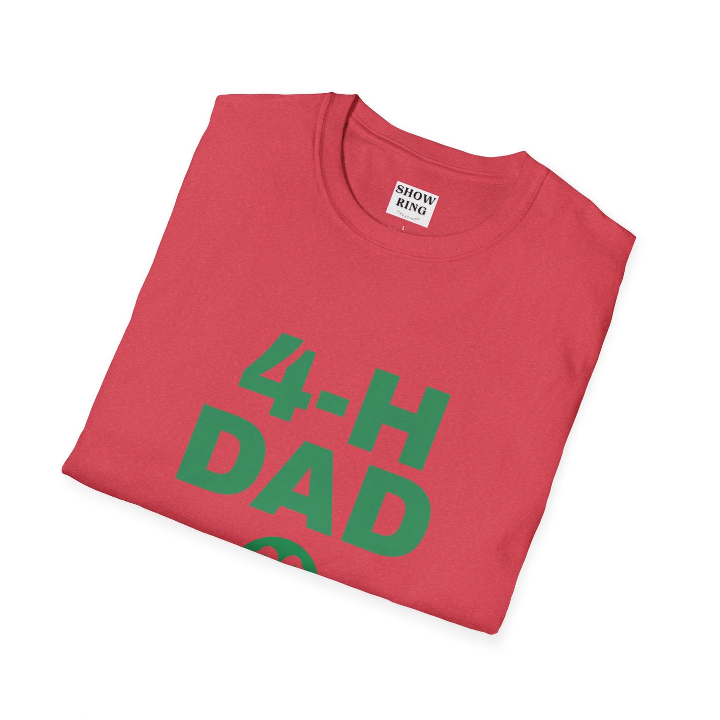 4-H Dad's Shirt - Unisex Softstyle T-Shirt