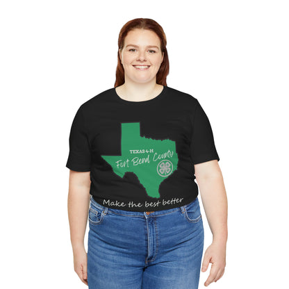 Fort Bend County 4-H Tee - Texas Pride Shirt, 4-H Apparel, Casual Everyday Wear, Fort Bend County 4-H
