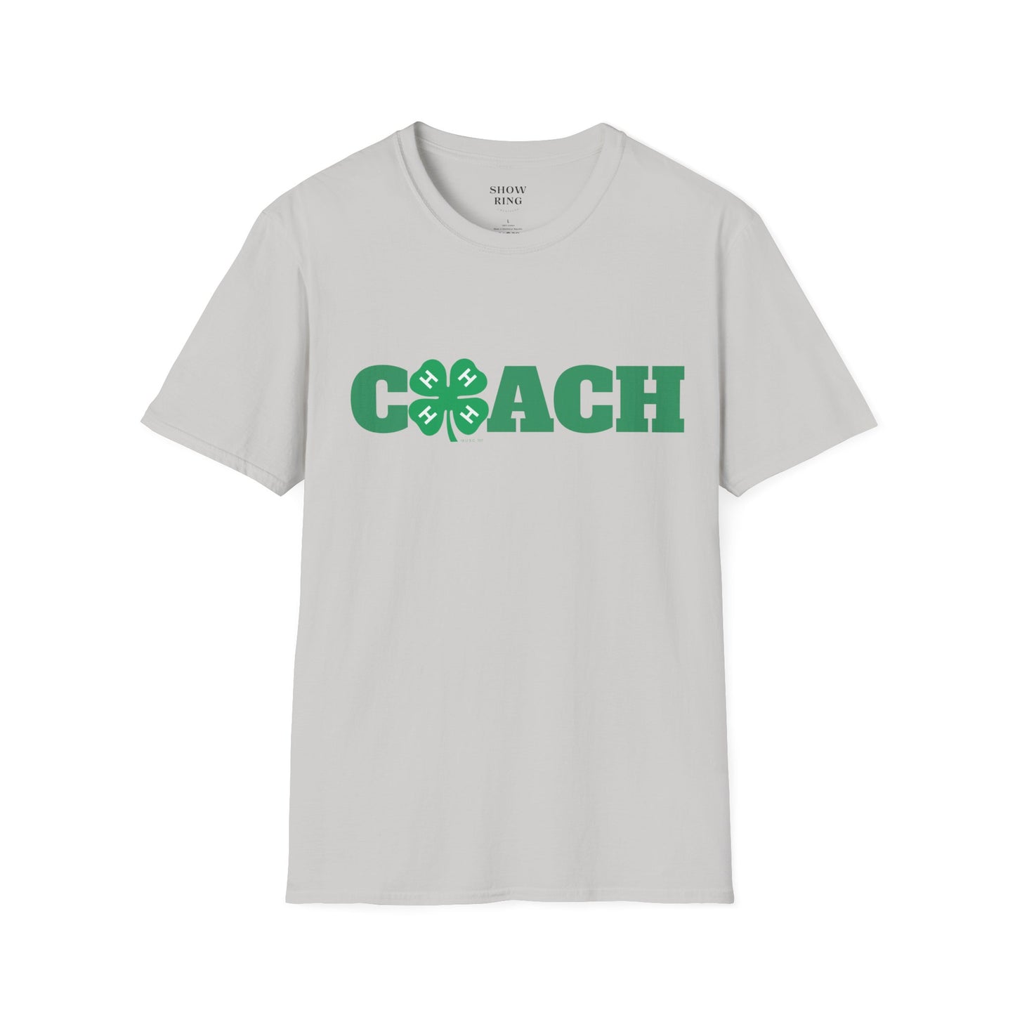 4-H Coach Shirt Unisex Soft style T-Shirt for Men and Women