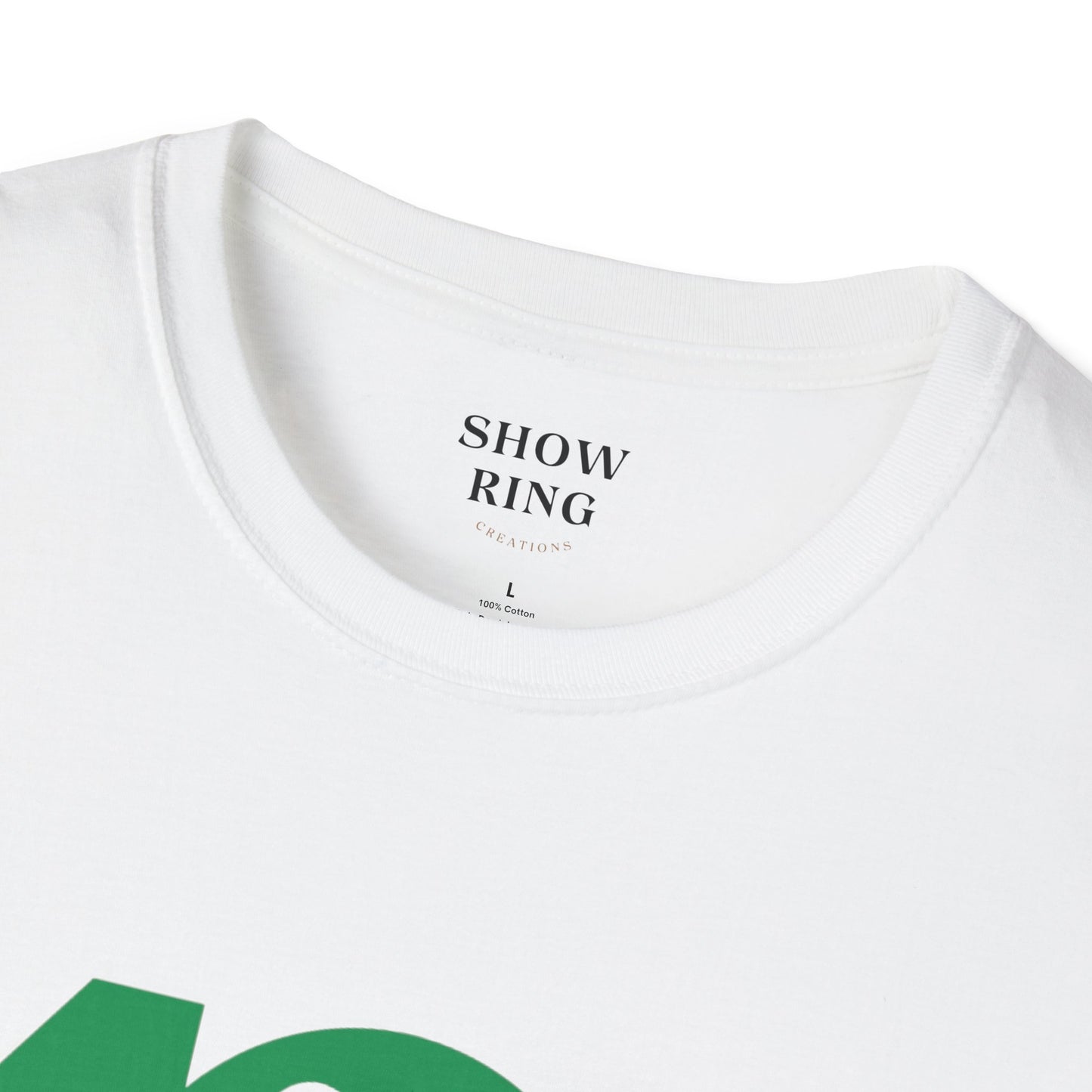 4-H Mom's Shirt with Circle 4-H Logo - Unisex Softstyle T-Shirt for Women