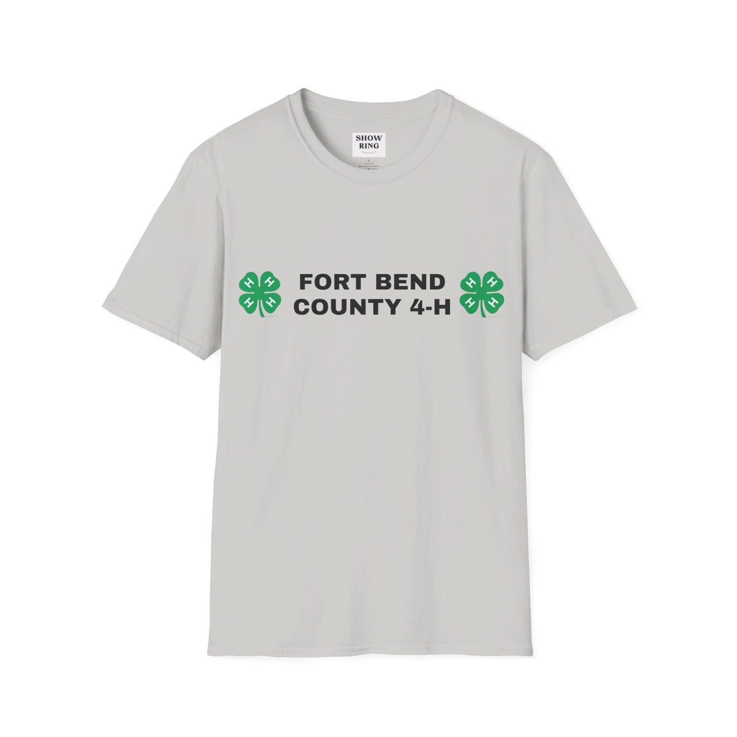 Fort Bend County 4-H:  Unisex Softstyle T-Shirt For Men, Women, and Youth