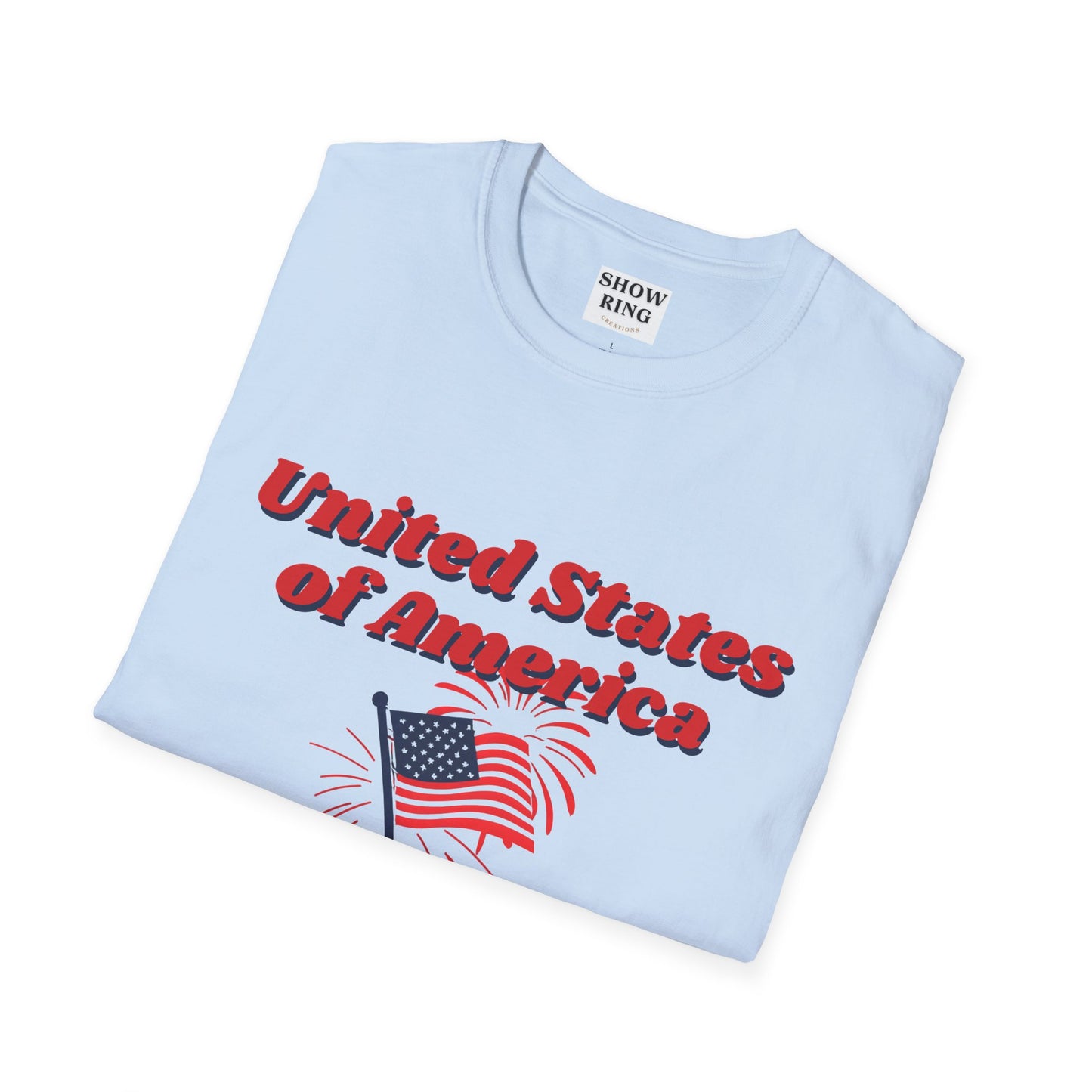 America:  Free Since 1776, Fourth of July Freedom T-Shirt, Unisex USA Tee, American Flag Shirt, Independence Day Outfit, Patriotic Gift, Summer Casual Wear