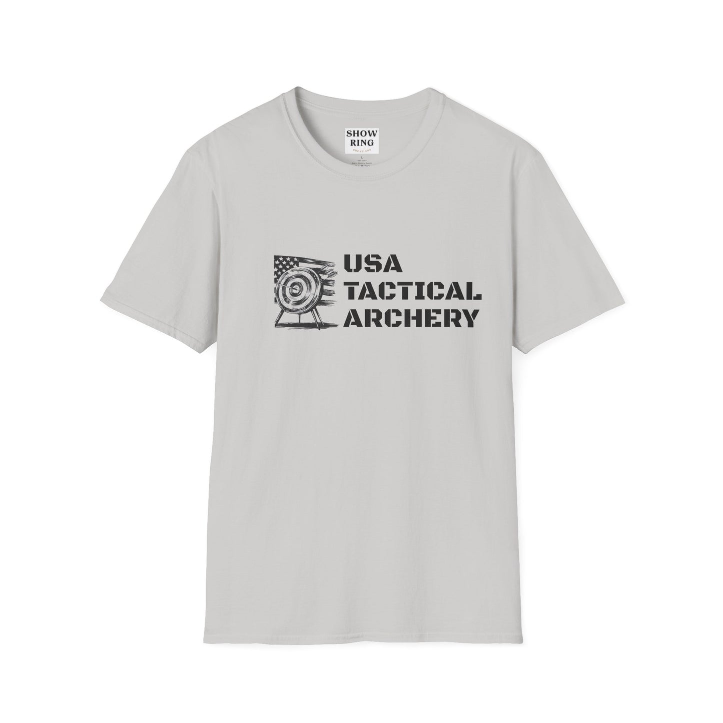 USA Tactical Archery Shirt - Unisex Softstyle T-Shirt for Men, Women, and Children