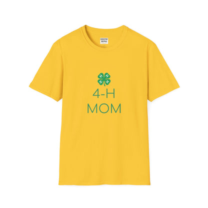 4-H Shirt for Moms and Mamas  - Unisex Softstyle T-Shirt