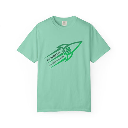 Adult, Rocket-Themed Unisex T-Shirt | From Stem to the Stars, 4-H Rocketry Shirt