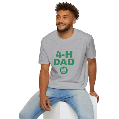 4-H Dad's Shirt - Unisex Softstyle T-Shirt