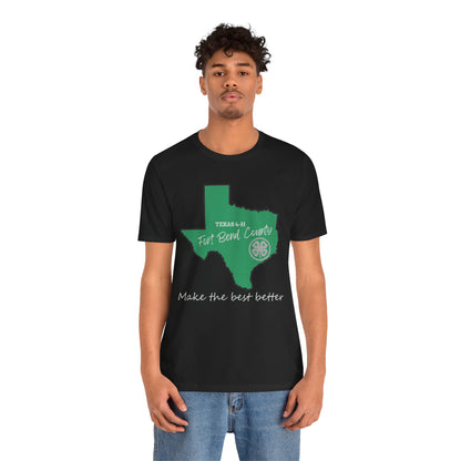 Fort Bend County 4-H Tee - Texas Pride Shirt, 4-H Apparel, Casual Everyday Wear, Fort Bend County 4-H