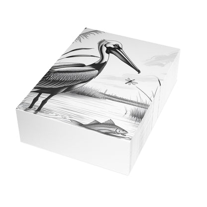 Pelican and Heroes of The Texas Coastal Scene: Elegant Postcard Bundles with Envelopes - Perfect for Personalized Greetings, Thank You Notes, and Art Lovers