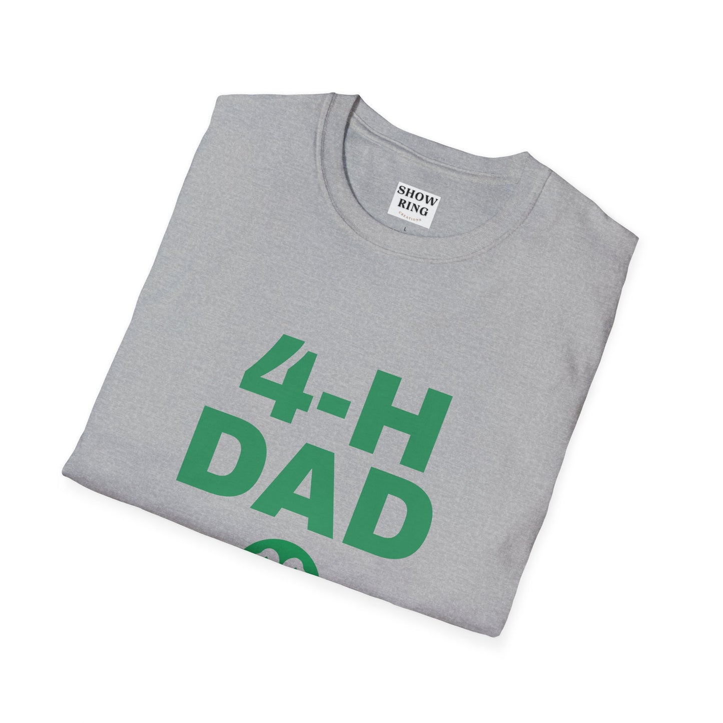 4-H Dad's Shirt - Unisex Softstyle T-Shirt