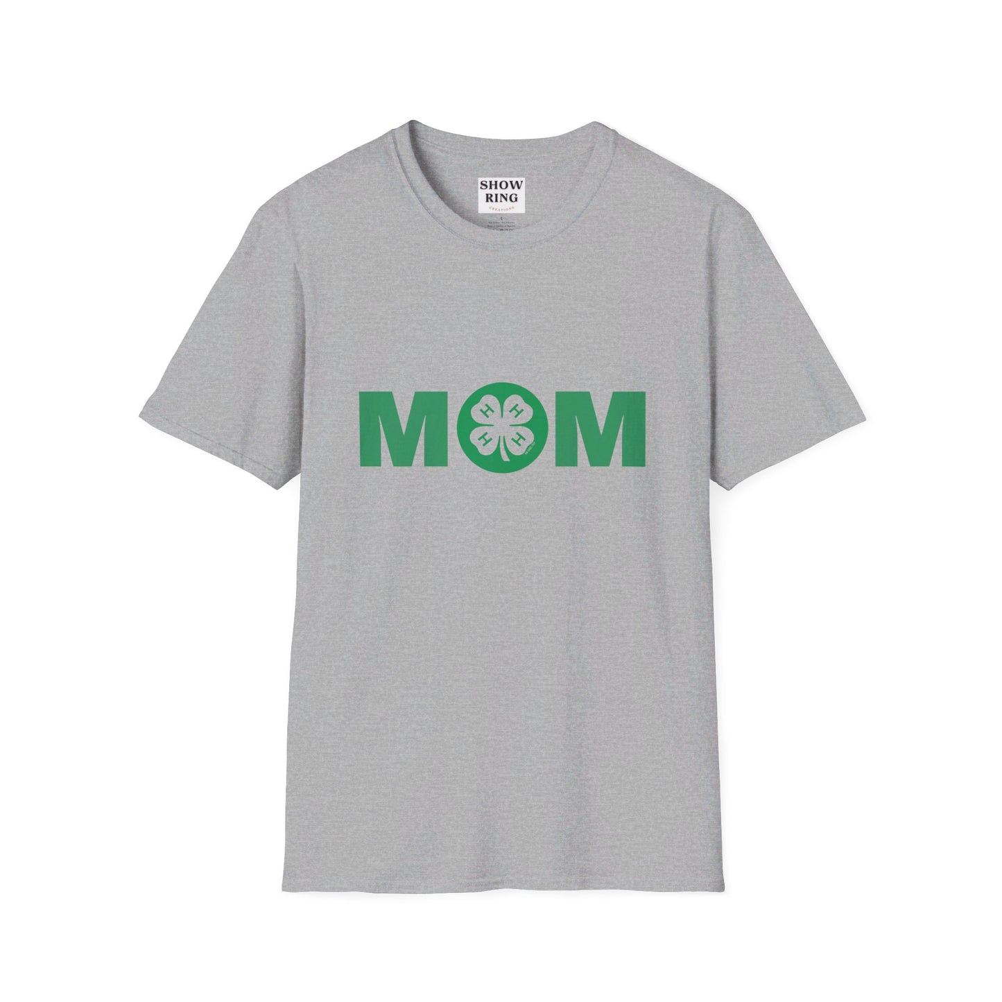 4-H Mom Shirt - Unisex Softstyle T-Shirt