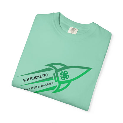 Adult, Rocket-Themed Unisex T-Shirt | From Stem to the Stars, 4-H Rocketry Shirt
