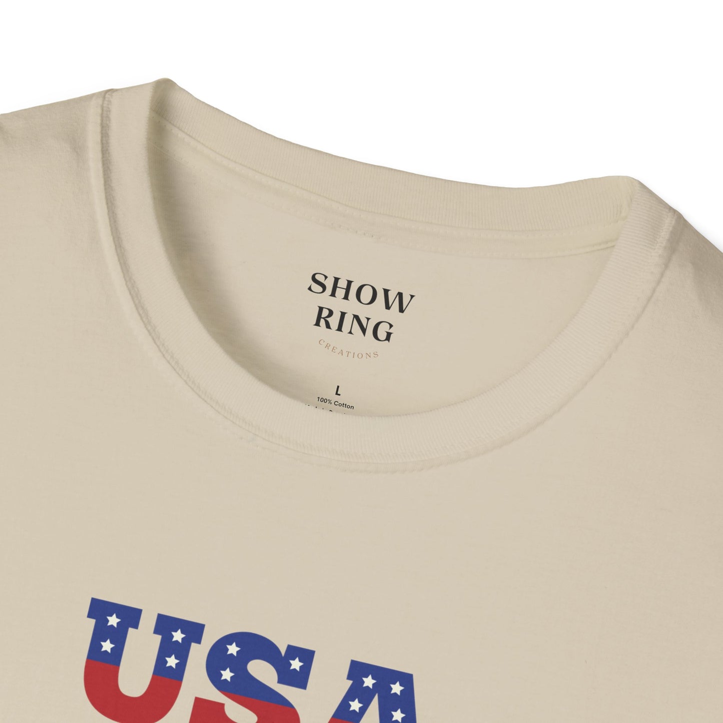 USA Land of the Free Because of the Brave T-Shirt, 4th of July Tee, Patriotic Unisex Shirt, Military Tribute Apparel, Independence Day Fashion
