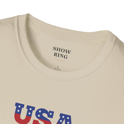 USA Land of the Free Because of the Brave T-Shirt, 4th of July Tee, Patriotic Unisex Shirt, Military Tribute Apparel, Independence Day Fashion