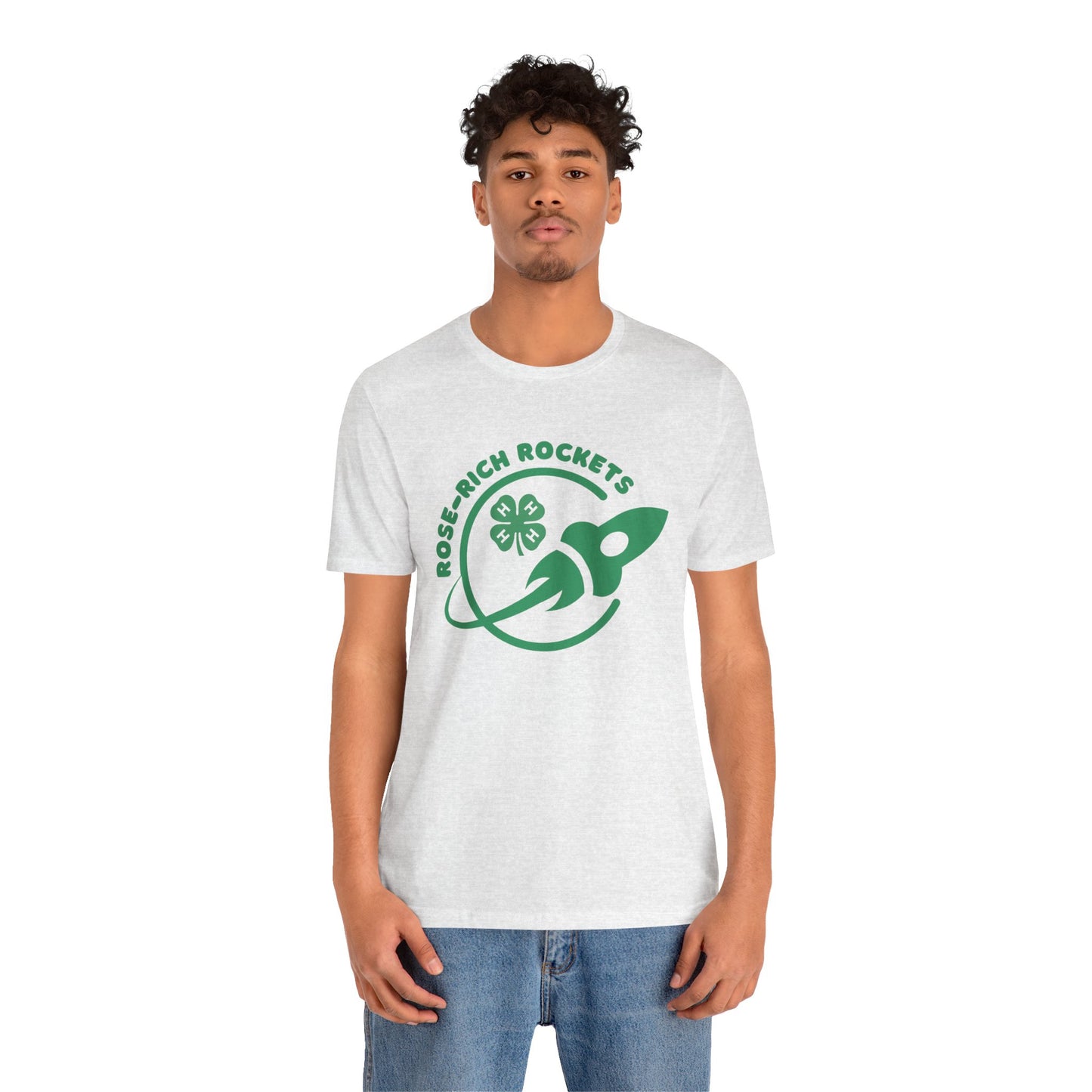 Adult Rose-Rich 4-H Rocketry Club Tee, Unisex T-Shirt